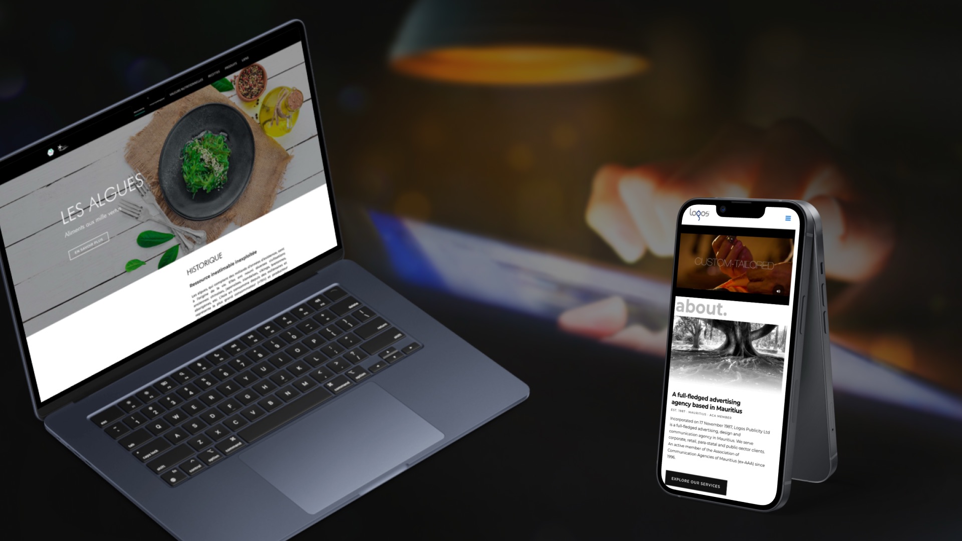 Website Design portfolio thumbnail - Logos Publicity Ltd