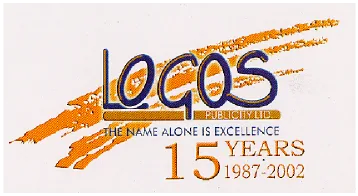 15 Years 1987-2002, 2002, Logos, Graphic evolution, Logos Publicity Ltd, Mauritius