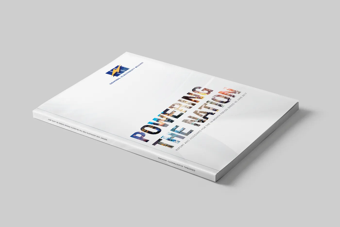 CEB “Powering the Nation” — cover, 2017, CEB, Annual reports, Logos Publicity Ltd, Mauritius