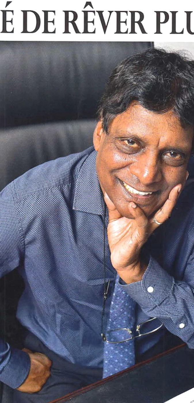 Cyril Palan, founder of Logos Publicity, 2017, Logos, Team through the years, Logos Publicity Ltd, Mauritius