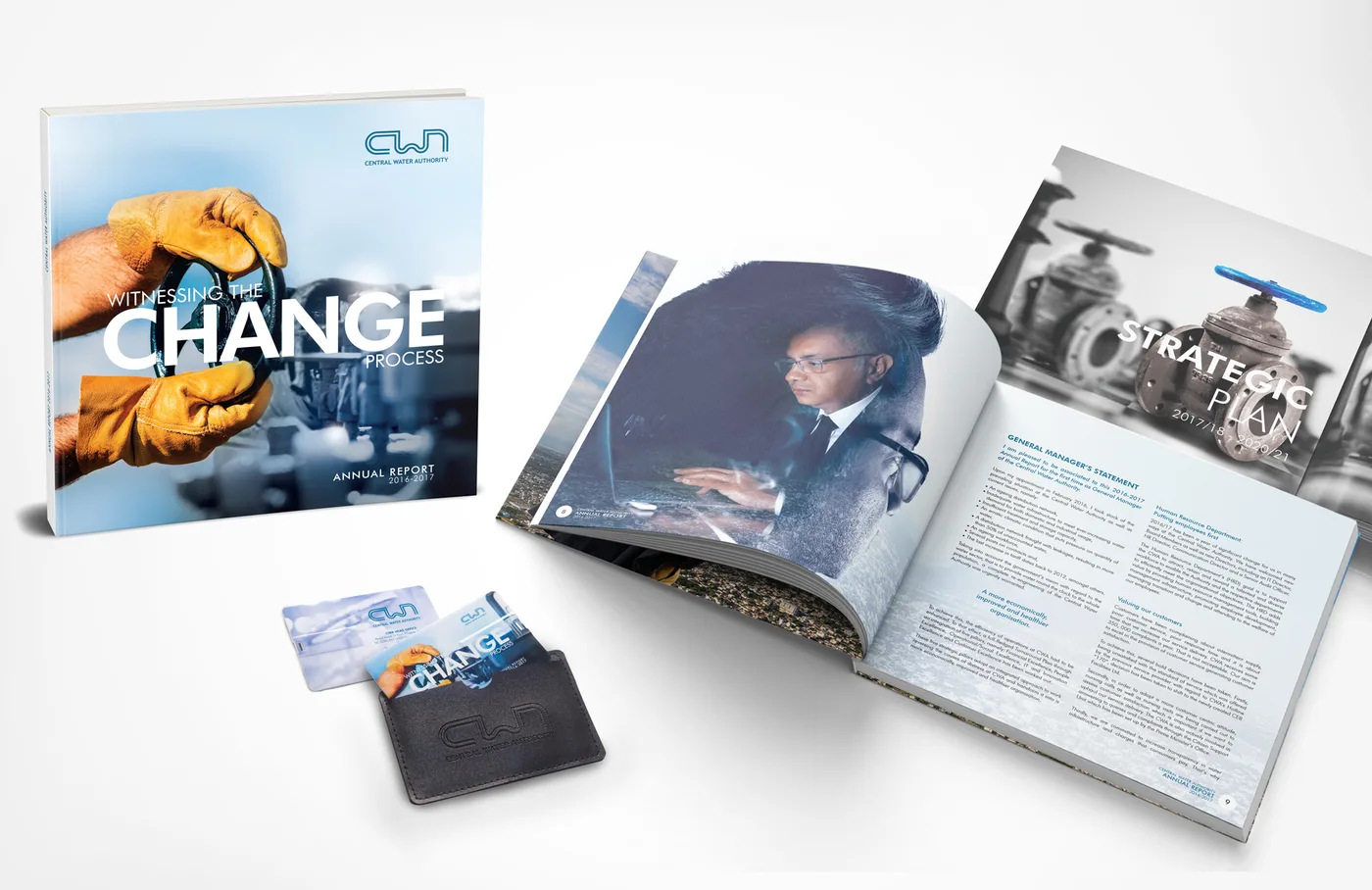 CWA annual report, 2019, CWA, Annual reports, Logos Publicity Ltd, Mauritius
