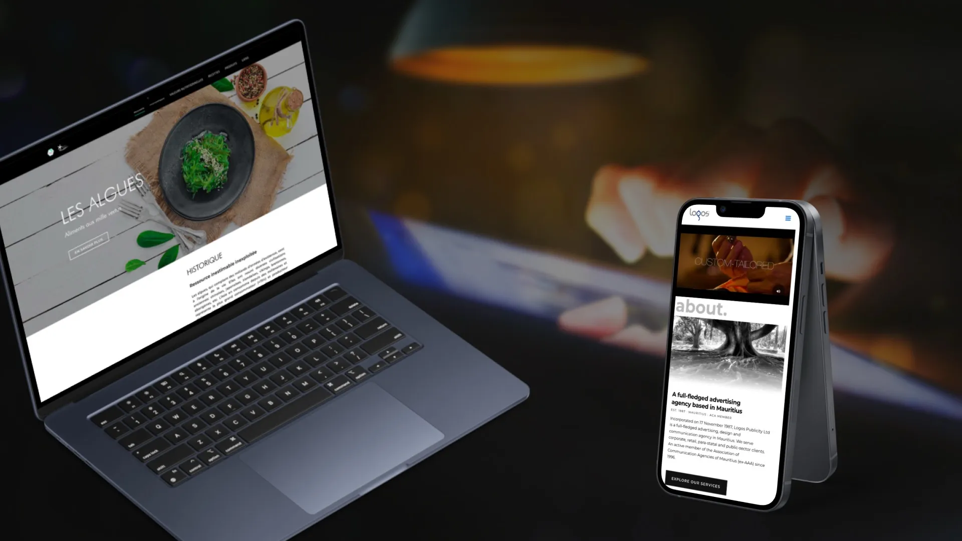 Website Design portfolio thumbnail - Logos Publicity Ltd